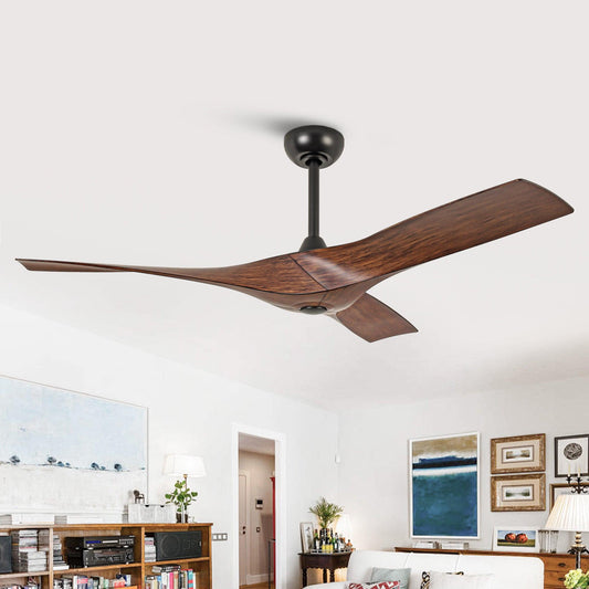 52 Inch Erin DC Motor Industrial Downrod Ceiling Fan with Remote Control