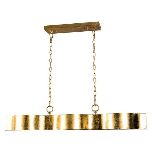 5-Light Golden Modern Dry Rated Pendant Lighitng