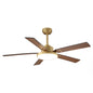 Vaczon 52 Inch Double-sided Blades Modern Ceiling Fan with Remote Control and LED Light