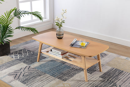 Bahamas 47' Natural Light Oak Coffee Table